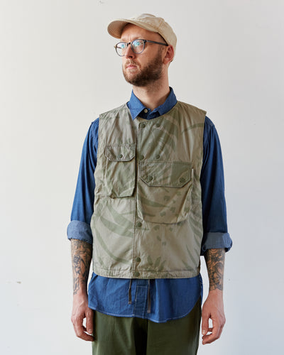 Engineered Garments Cover Vest, Khaki/Olive