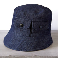 Engineered Garments Explorer Hat, Indigo