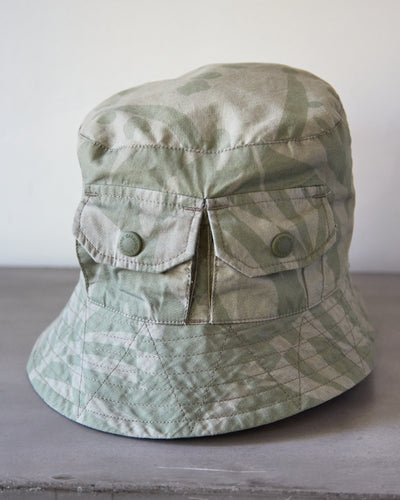 Engineered Garments Explorer Hat, Khaki/Olive