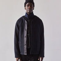 Engineered Garments Fake Melton Over Vest, Black