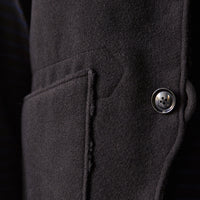 Engineered Garments Fake Melton Over Vest, Black