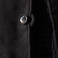 Engineered Garments Fake Melton Over Vest, Black
