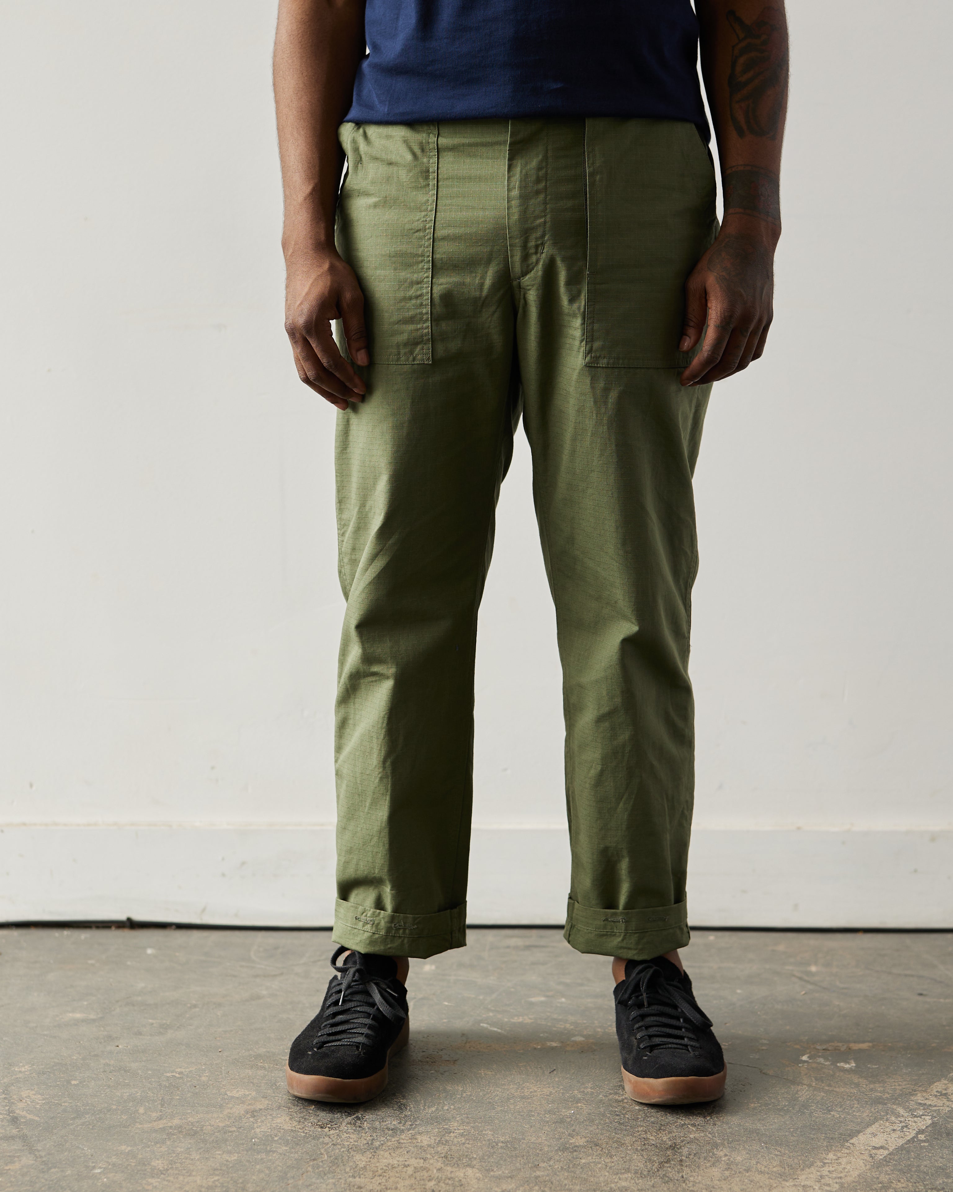 engineered garments fatigue pant olive-