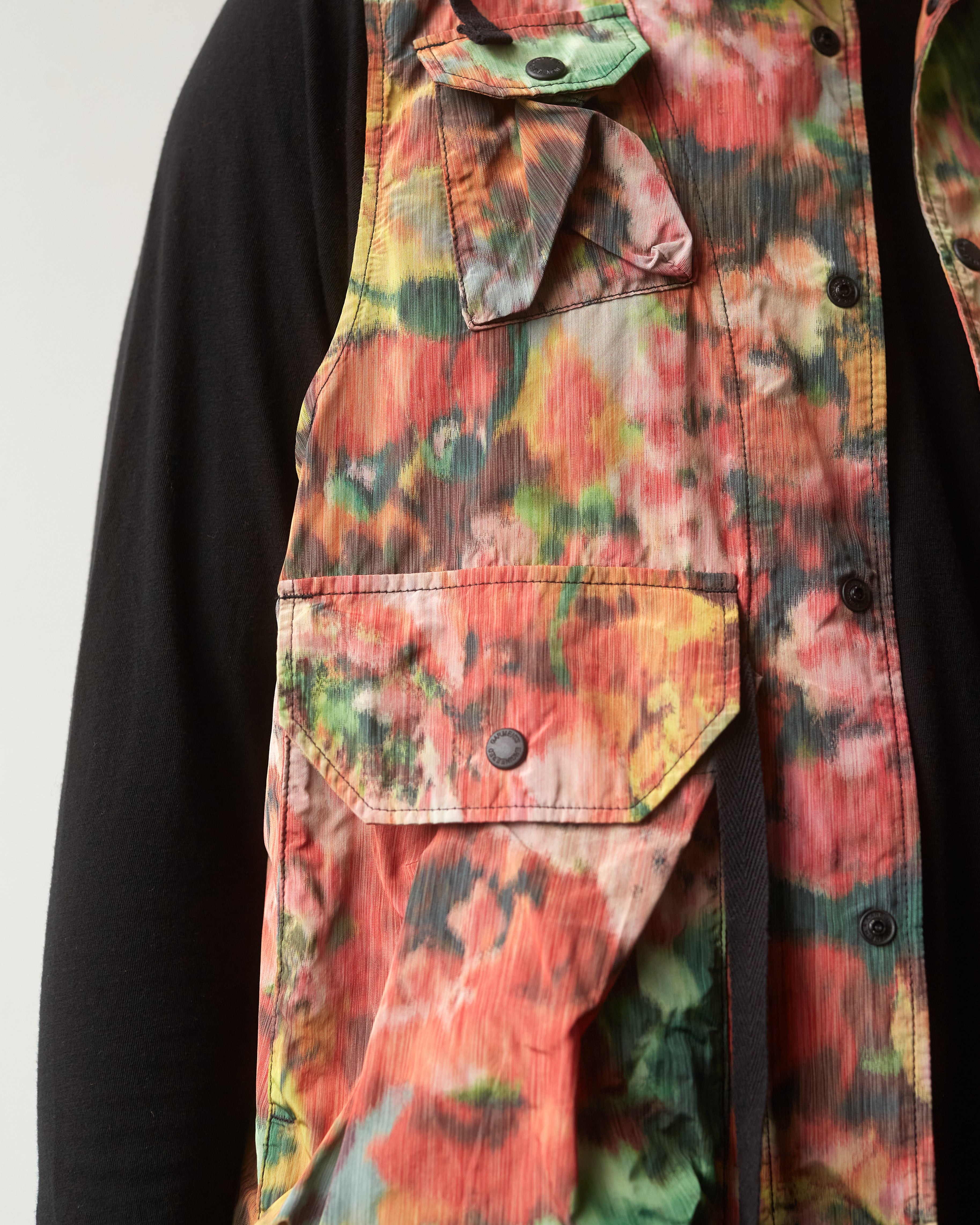 Engineered Garments Field Vest, Muli Color – Glasswing