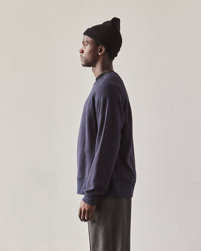 Engineered Garments Heavy Fleece Raglan Crew, Navy
