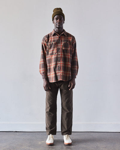 Engineered Garments Moleskin Fatigue Pant, Olive