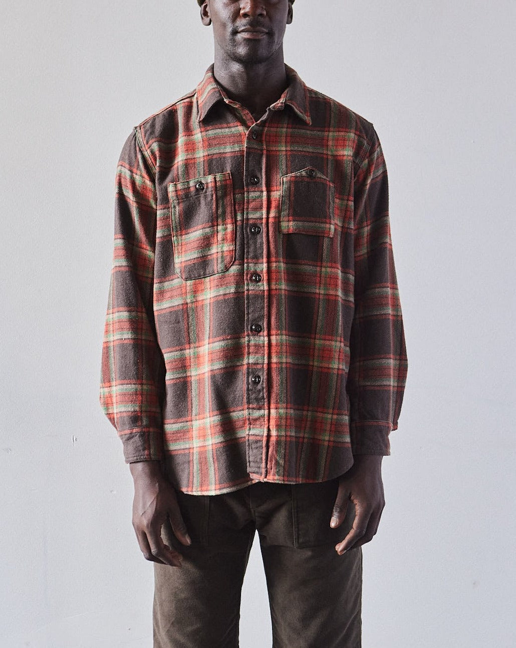 ENGINEERED GARMENTS CHECK SHIRTS - トップス