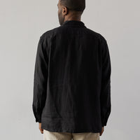 Engineered Garments Linen Classic Shirt, Black