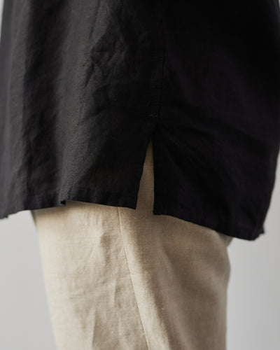 Engineered Garments Linen Classic Shirt, Black