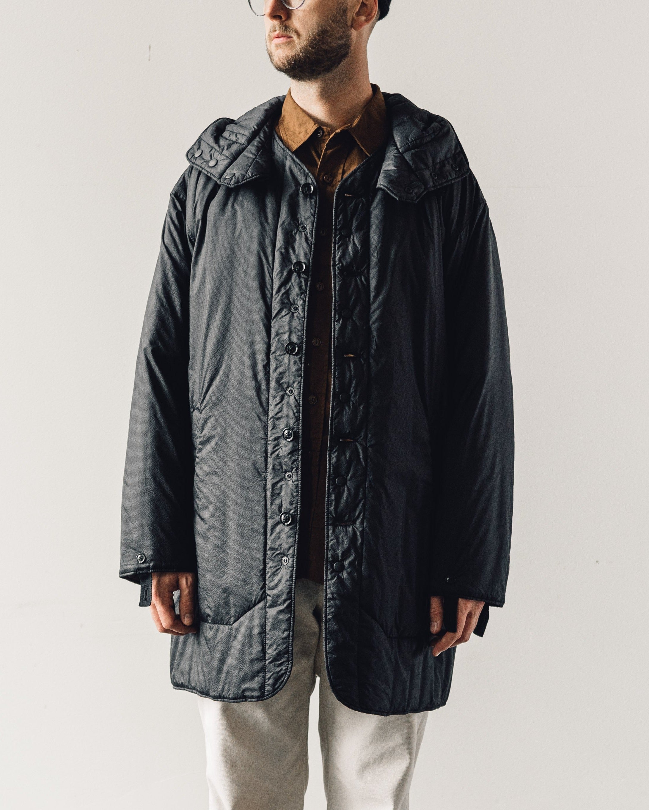 Engineered Garments Liner Jacket Black Glasswing