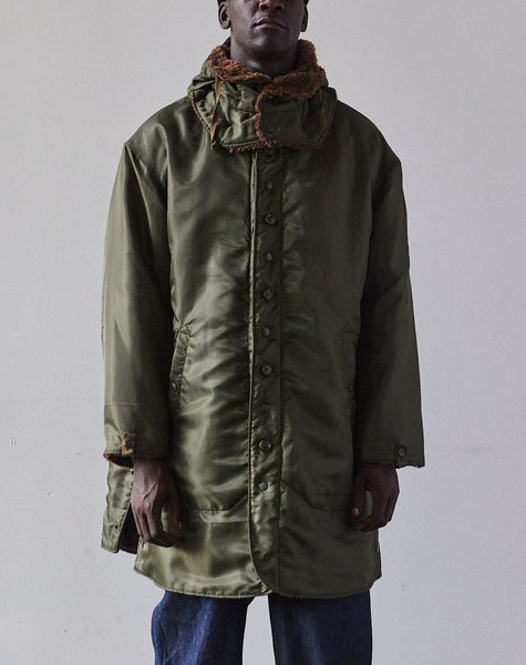 Engineered Garments Liner Jacket, Olive Drab | Glasswing