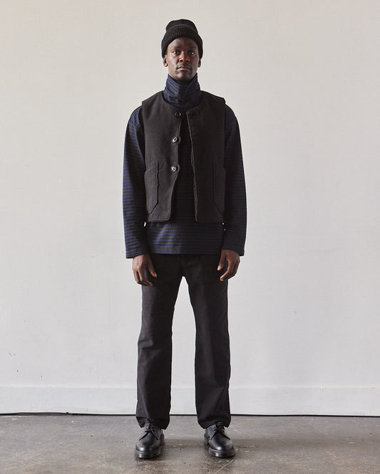 Engineered Garments Moleskin Fatigue Pant, Black