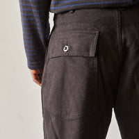 Engineered Garments Moleskin Fatigue Pant, Black