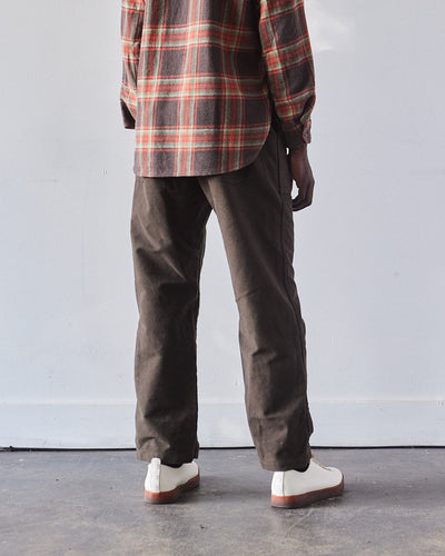 Engineered Garments Moleskin Fatigue Pant, Olive