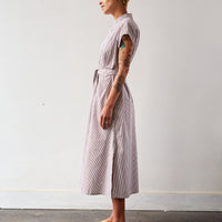 Engineered Garments No Sleeve Banded Collar Dress, Khaki