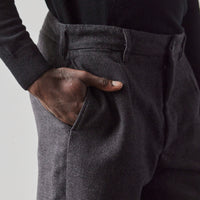 Engineered Garments Polyester Serge Andover Pant, Charcoal