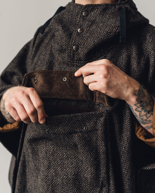 Engineered Garments Poncho, Brown