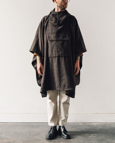 Engineered Garments Poncho, Brown