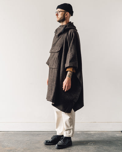 Engineered Garments Poncho, Brown