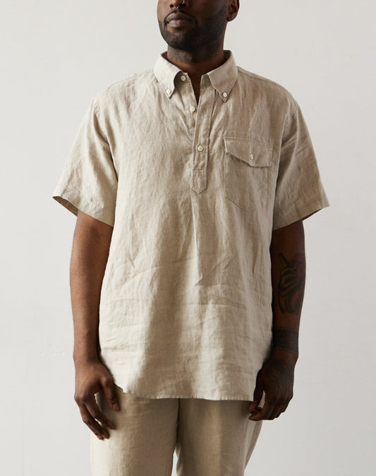 Engineered Garments Popover BD Shirt, Natural