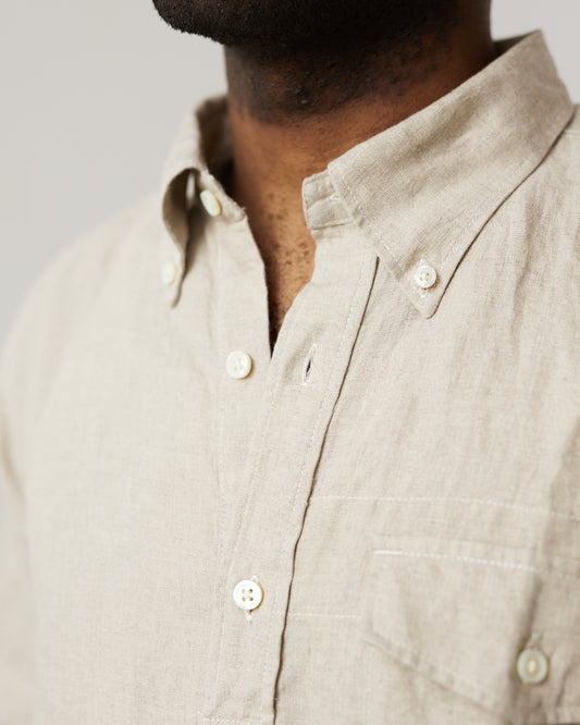 Engineered Garments Popover BD Shirt, Natural