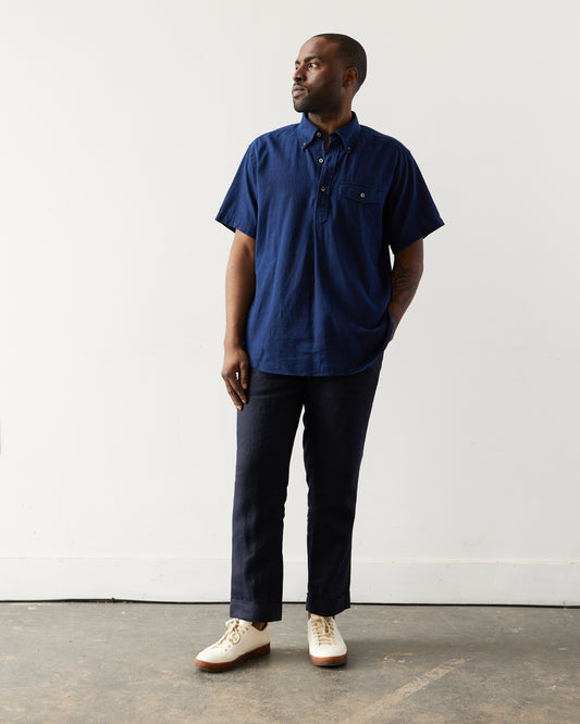 Engineered Garments Popover BD Shirt, Navy