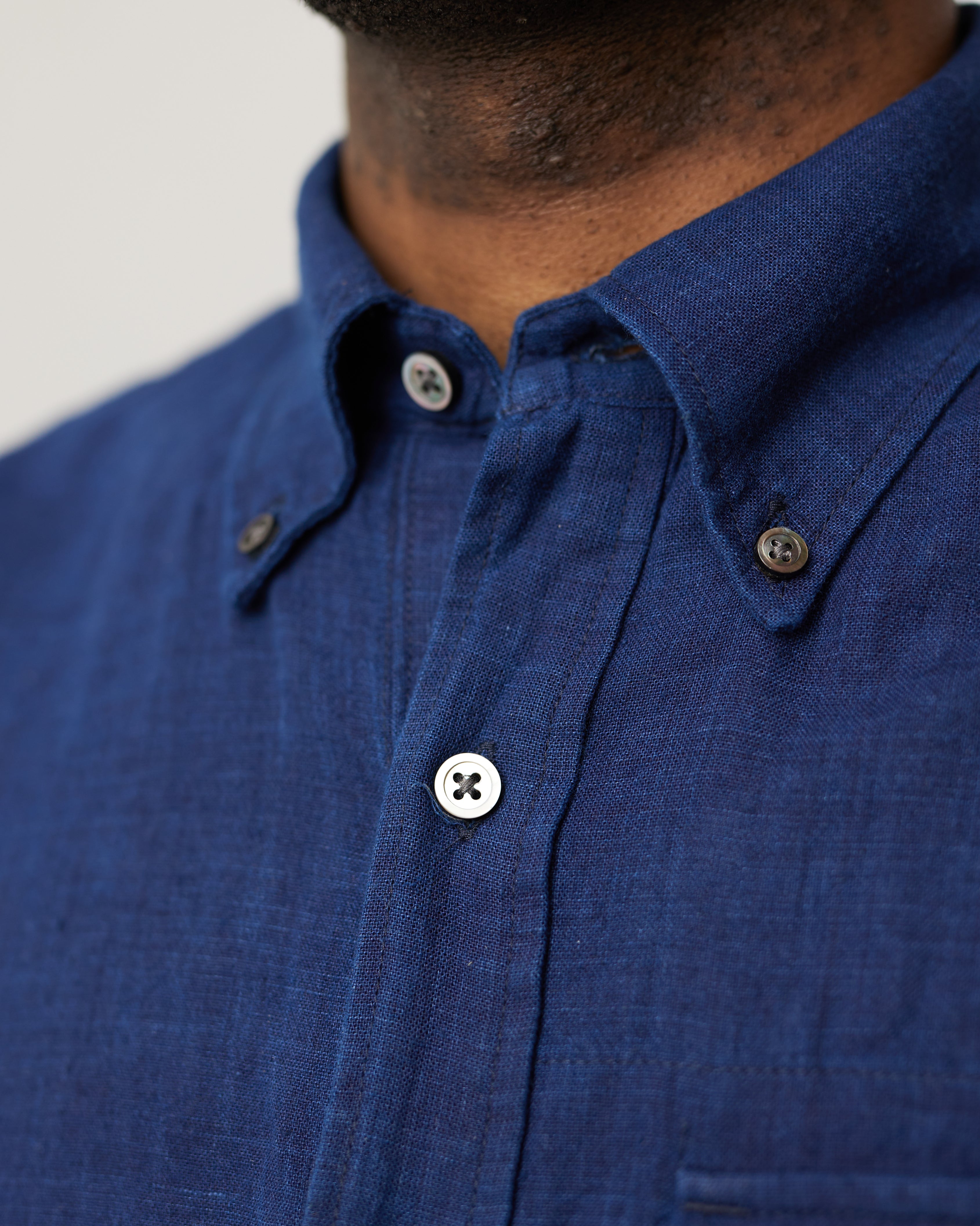 Engineered Garments Popover BD Shirt, Navy