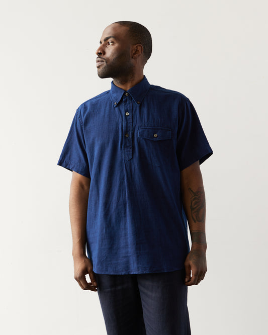 Engineered Garments Popover BD Shirt, Navy