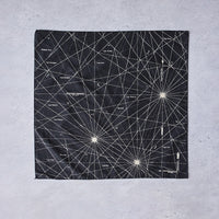 Engineered Garments Printed Bandana, Black