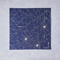 Engineered Garments Printed Bandana, Navy