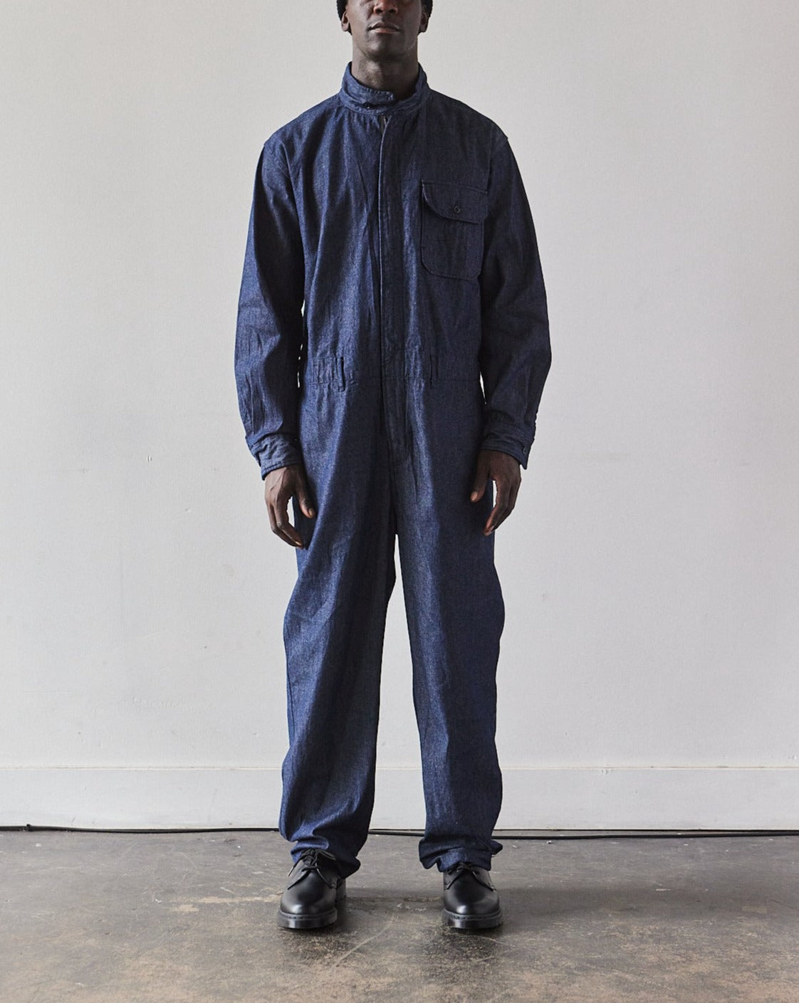 Engineered Garments Racing Suit, Indigo 8oz Denim | Glasswing