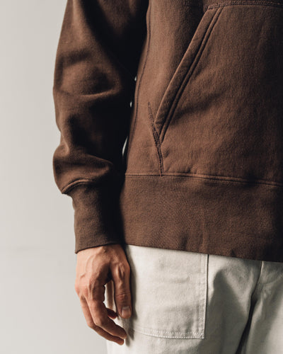 Engineered Garments Raglan Hoody, Brown