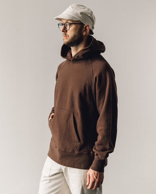 Engineered Garments Raglan Hoody, Brown