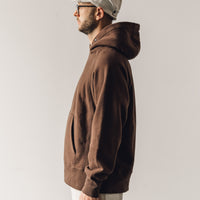 Engineered Garments Raglan Hoody, Brown