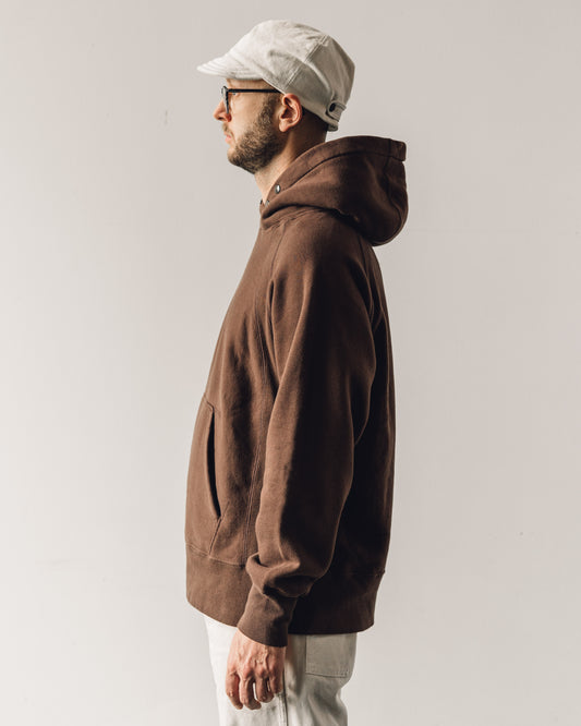 Engineered Garments Raglan Hoody, Brown