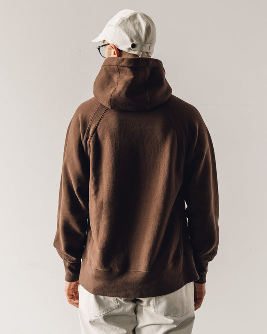 Engineered Garments Raglan Hoody, Brown