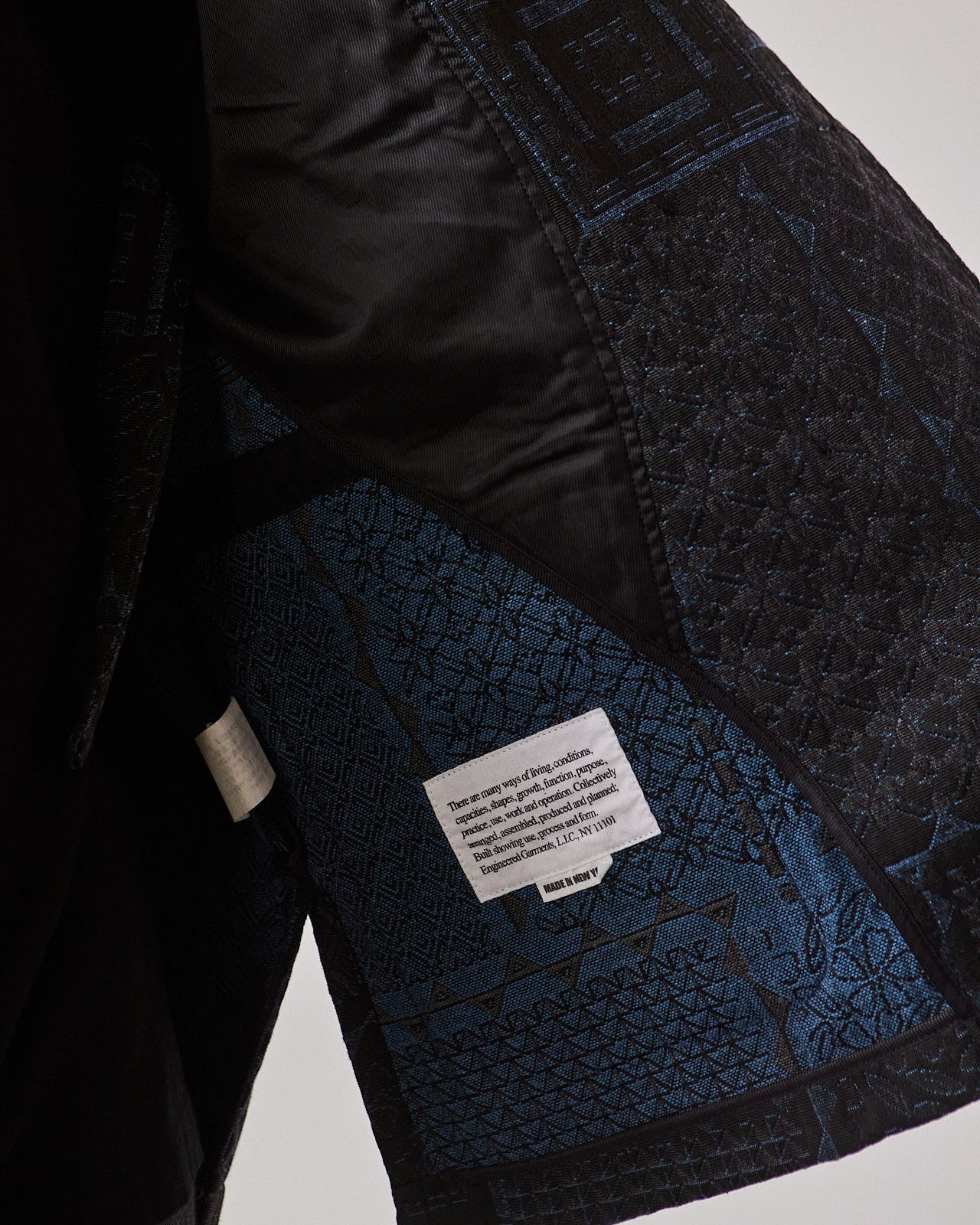 ENGINEERED GARMENTS Reefer Jacket Navy Men's #EE AHA | eBay