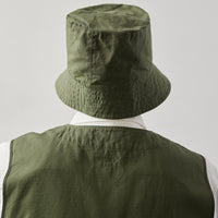 Engineered Garments Ripstop Bucket Hat, Olive