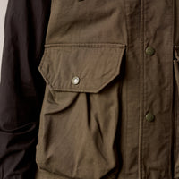 Engineered Garments Ripstop Field Vest, Olive