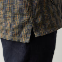 Engineered Garments Seersucker Camp Shirt, Olive