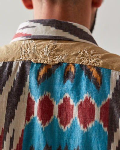 Engineered Garments Short Collar Shirt, Multi Color