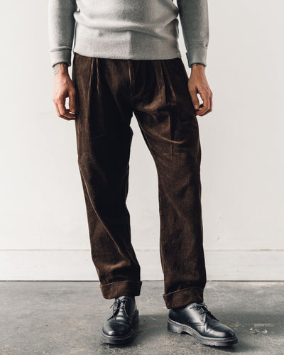 Engineered Garments WP Pant, Brown Corduroy