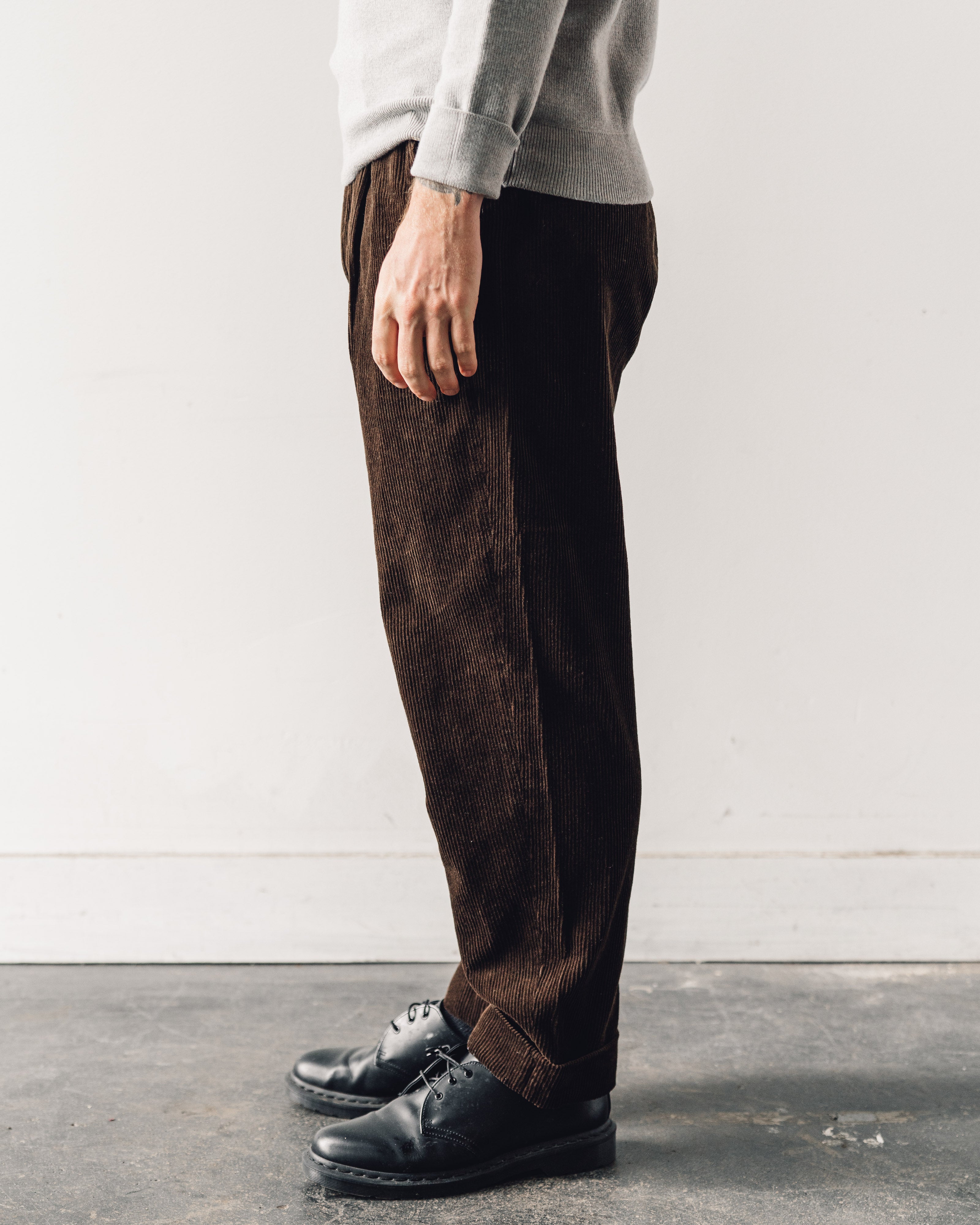Engineered Garments WP Pant, Brown Corduroy – Glasswing
