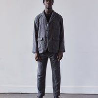 Engineered Garments Wool Carlyle Pant, Grey Herringbone