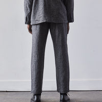 Engineered Garments Wool Carlyle Pant, Grey Herringbone