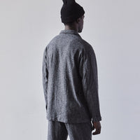 Engineered Garments Wool Loiter Jacket, Grey Herringbone