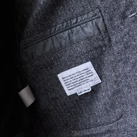 Engineered Garments Wool Loiter Jacket, Grey Herringbone
