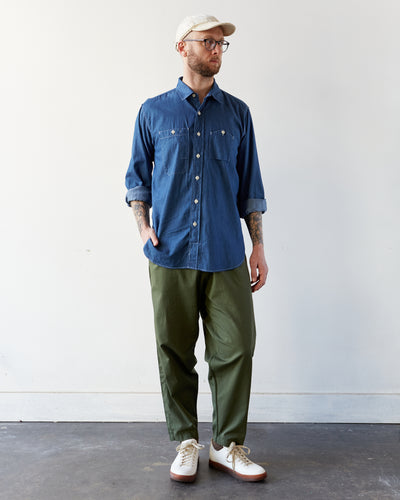 Engineered Garments Work Shirt, Blue