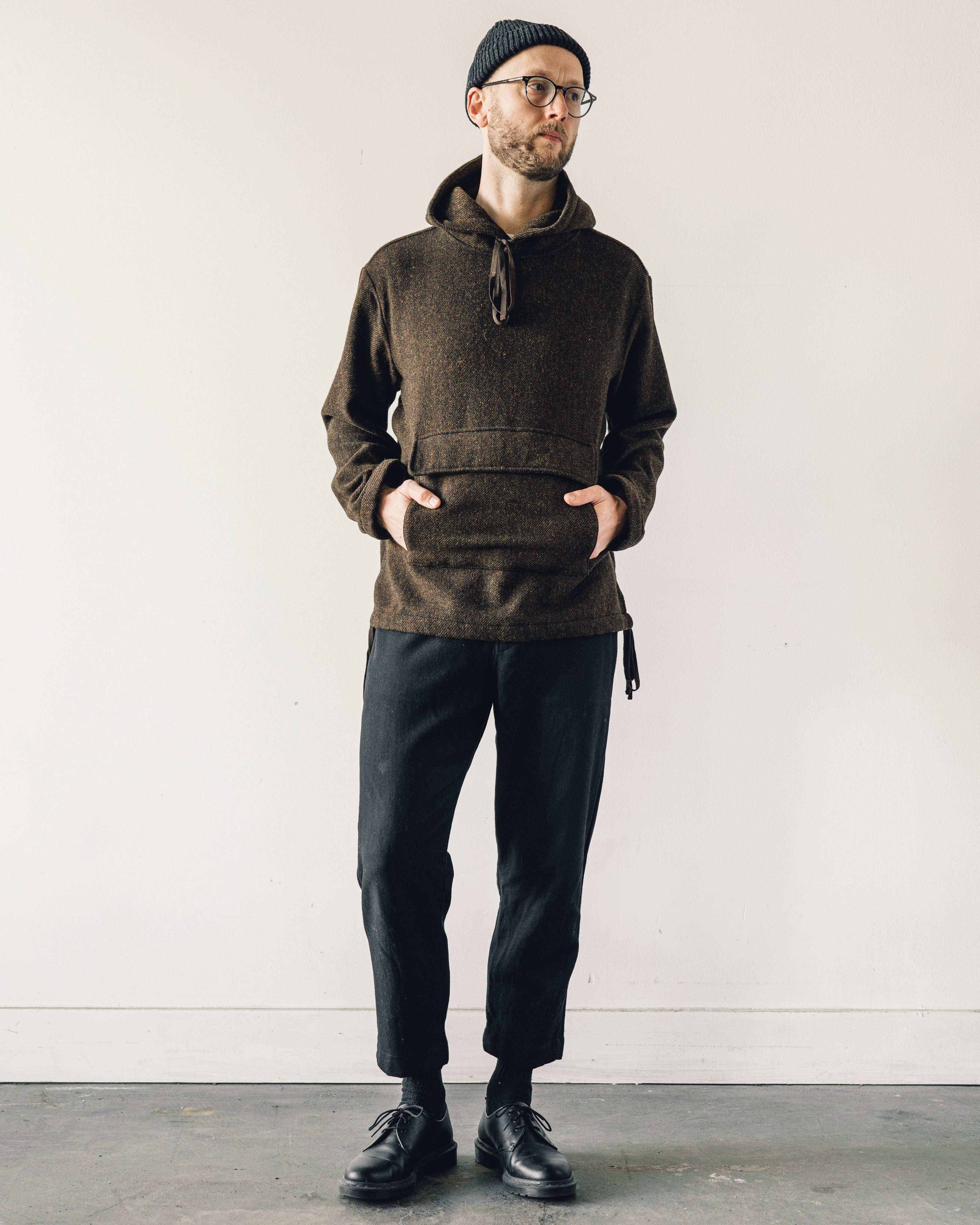 Evan Kinori Anorak, Brown – Glasswing Evan Kinori Anorak, Brown – Glasswing