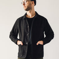 Evan Kinori Three Pocket Jacket, Black